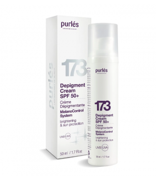 Депігментуючий крем SPF 50+ Purles Depigment Cream SPF 50+, 50 мл