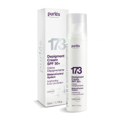 Депігментуючий крем SPF 50+ Purles Depigment Cream SPF 50+, 50 мл