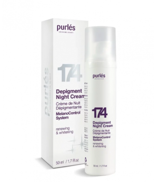 Депігментуючий нічний крем Purles Depigment Night Cream, 50 мл