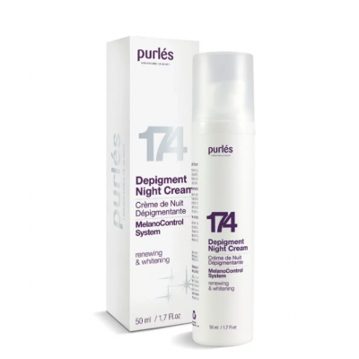 Депігментуючий нічний крем Purles Depigment Night Cream, 50 мл