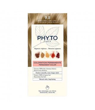 Фіто Фітоколор крем-фарба 9.8 Бежевий Блондин Phyto Phytocolor 9.8 Very Fair Beige Blond