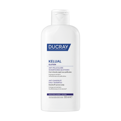 Дюкре Келюаль Елюшн шампунь Ducray Elution Rebalancing Shampoo 200 мл