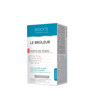Biocyte Спалює жири і сприяє схудненню LE BRULEUR, 60 капсул