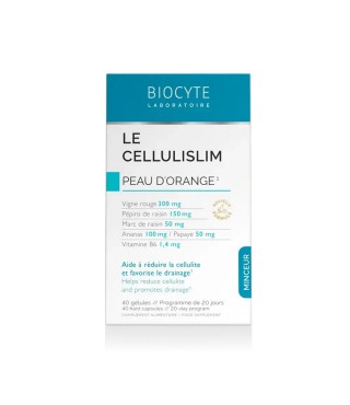 Biocyte Підтримка при терапії целюліту LE CELLULISLIM, 40 капсул