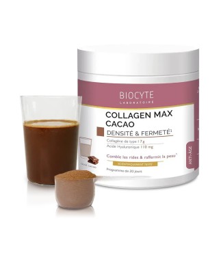 Biocyte Бустер, колаген 7 г + ГК + вітаміни Collagen Max Cacao, 260г