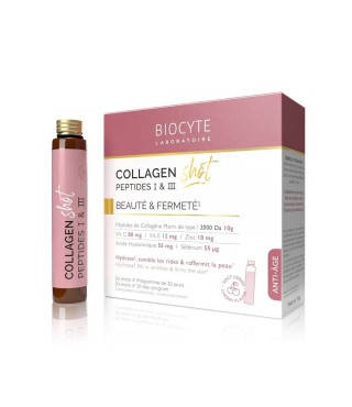 Biocyte Потужна комплексна формула. Високі дозування COLLAGEN SHOT, 10шт