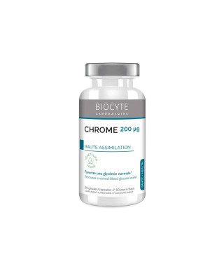 Biocyte Підтримка нормального рівня цукру в крові Cr Chrome, 60 капсул