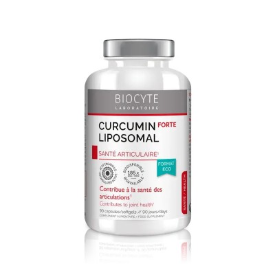 Biocyte Мікроінкапсульований куркумін х 185 Curcumin X 185, 90 капсул