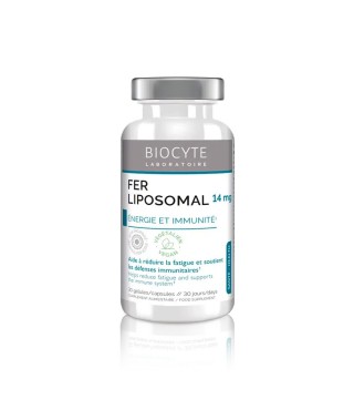 Biocyte Боротьба зі залізодефіцитною анемією Fe Fer Liposomal, 30 капсул