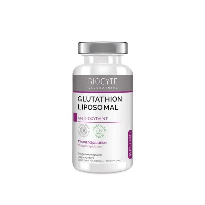 Biocyte Ліпосомальний глутатіон, потужний антиоксидант Glutathion Liposomal, 30 капсул