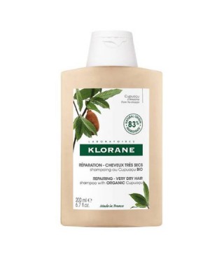 Клоран Купуасу Шампунь поживний Klorane Shampooing au beurre de Cupuaçu BIO, 200 мл