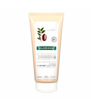 Клоран Купуасу Бальзам поживний для волосся Klorane Baume après-shampooing au beurre de Cupuaçu BIO, 200 мл