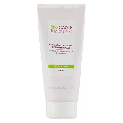 Biotonale Самонагріваюча пілінг - маска з журавлиною HEATING CRANBERRY MASK, 200 мл