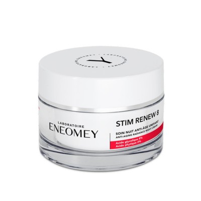 Eneomey Нічний антивіковий крем з гліколевою кислотою 8% Stim Renew 8 Anti-aging Radiance Night Cream, 50 ml