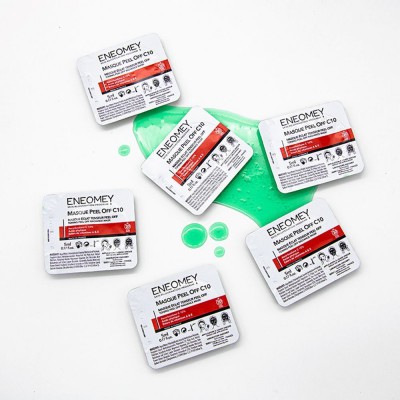 Eneomey Тонізувальна маска для відновлення кольору обличчя Masque Peel Off C10 Toning Peel Off Radiance Mask, 6х5 мл