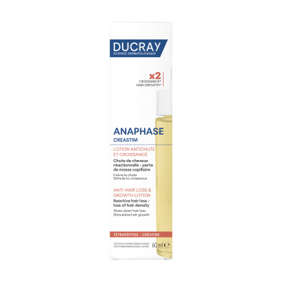 Дюкре Креастім Реактів Лосьйон проти випадіння волосся Ducray Creastim Reactiv Hair Loss Anti-Hair Loss Lotion 60 мл
