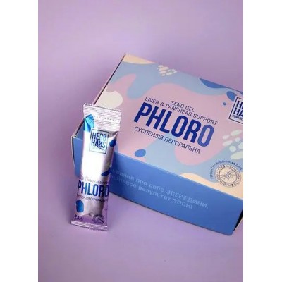HerbHaus Дієтична добавка підтримка печінки та підшлункової залози PhlorO, стік №30