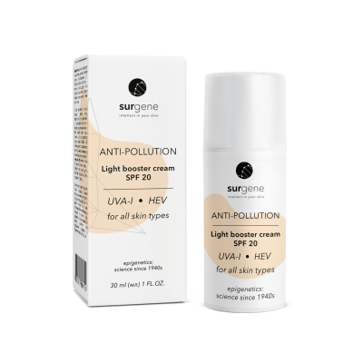 Piel Сонцезахисний крем для обличчя SPF 20 Surgene Light booster cream, 30 мл