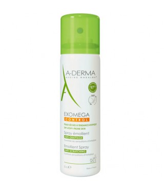 А-Дерма Cпрей- емолент для сухої та атопічної шкіри A-Derma Exomega control emollient spray 50 мл