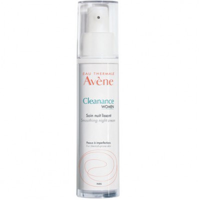 Авен Клінанс Вумен нічний крем для обличчя Avene Cleanance Women smoothing night cream, 30 мл