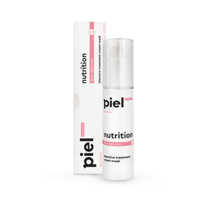 Нічна живильна крем-маска для шкіри обличчя Nutrition cream-mask Piel, 50 мл