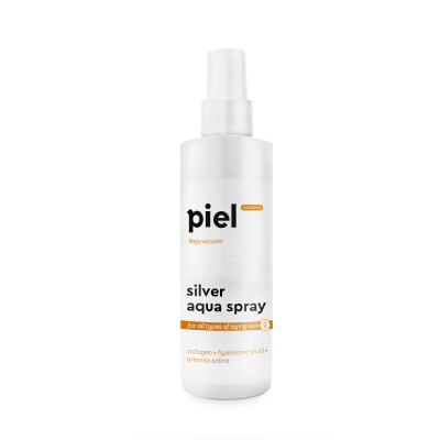 Антивіковий зволожувальний спрей для обличчя Silver Spray Travel Piel, 100 мл