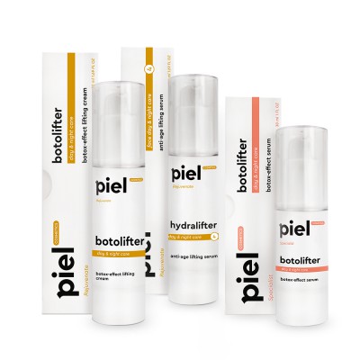 Piel Комплекс Безпечна альтернатива ін'єкціям: боротьба із мімічними зморшками та ліфтинг REJUVENATE, 50мл+30мл+50мл