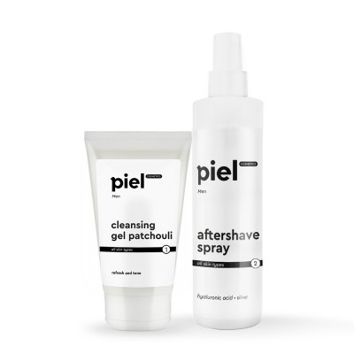 Piel Комплекс для тонізації та очищення чоловічої шкіри MEN, 150мл+250мл