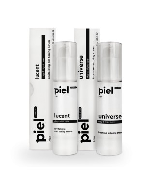 Piel Базовий комплекс косметики для чоловічої шкіри MEN, 50мл+50мл