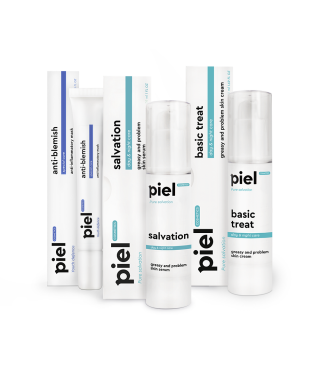 Piel Базовий комплекс для відновлення проблемної шкіри Pure Salvation, 25 мл+50мл+50мл