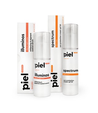 Piel Відбілювальний комплекс косметики від пігментації на обличчі Specialist, 30 мл+50мл