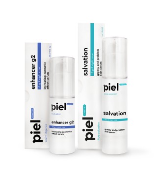 Piel Комплекс засобів для проблемної шкіри від прищів та акне Pure Salvation, 30мл+50мл