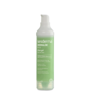 Сесдерма Зволожуючий гель для обличчя з алое Sesderma Hidraloe Plus Aloe Gel, 50 мл