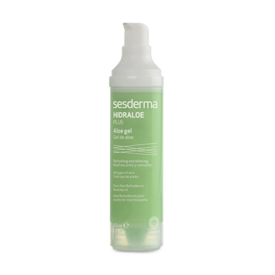 Сесдерма Зволожуючий гель для обличчя з алое Sesderma Hidraloe Plus Aloe Gel, 50 мл