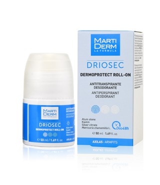 Martiderm Дріосек Дермопротект кульковий антиперспірант-дезодорант Martiderm Driosec Roll-On , 50 мл