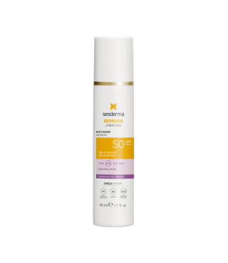 Сесдерма Омолоджуючий сонцезахисний крем для обличчя SPF 50 Sesderma Repaskin Urban 365 Anti-Aging SPF50 50 мл
