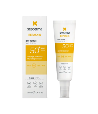 Сесдерма Сонцезахисний крем-гель SPF 50 SesDerma Repaskin Dry Touch Facial SPF 50, 50 мл