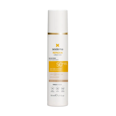 Сесдерма Депігментуючий сонцезахисний крем для обличчя SPF50 Sesderma Repaskin Urban 365 Despigmentante 50 мл