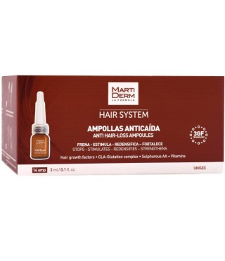 Martiderm Ампули від випадіння волосся Martiderm Hair System Anti Hair-Loss Ampoules , 14 шт