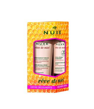 Nuxe Набір Медова мрія стік для губ 4 г+ Крем для рук 30 мл Nuxe Rêve de miel Stick +hand