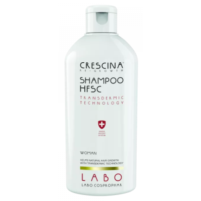 Crescina Шампунь для стимуляції росту волосся у жінок з трансдермальною формулою Transdermic HFSC Shampoo Woman, 200 мл