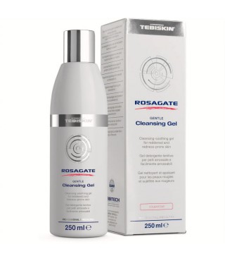 Делікатний очищуючий гель із заспокійливою дією для шкіри, схильної до куперозу Tebiskin Rosagate Gentle Cleansing Gel 250 мл