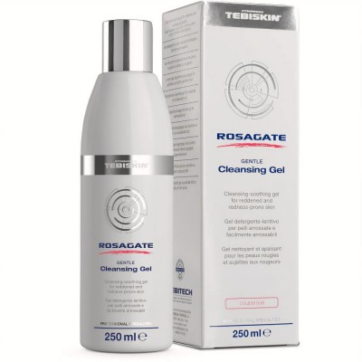 Делікатний очищуючий гель із заспокійливою дією для шкіри, схильної до куперозу Tebiskin Rosagate Gentle Cleansing Gel 250 мл