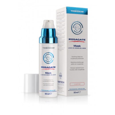Маска заспокійлива від почервонінь для шкіри з куперозом та розацеа Tebiskin Rosagate Mask Leave-On Hidden Gel Mask 50 мл