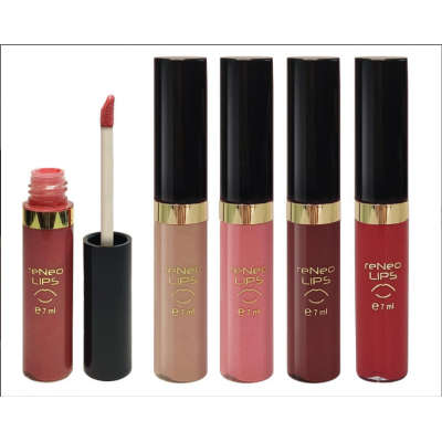 DERMA SERIES Блиск для губ Carmine RENEO LIPS 7 мл