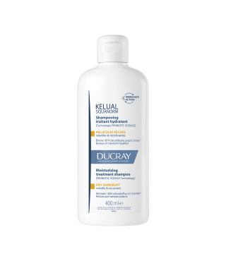 Дюкре Келюаль Скванорм шампунь проти сухої лупи Ducray Squanorm Shampooing 400 мл new