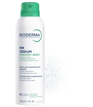 Bioderma Себіум Керато+ Боді спрей для тіла Kerato+ Body spray 150мл