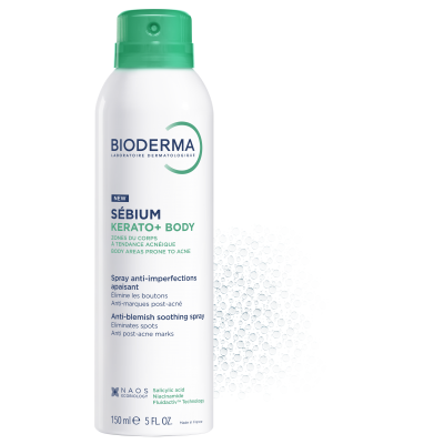 Bioderma Себіум Керато+ Боді спрей для тіла Kerato+ Body spray 150мл