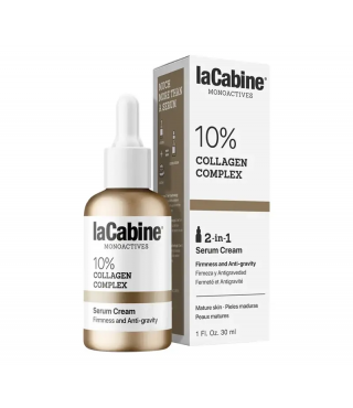 LaCabine Крем-сироватка для зволоження та пружності зрілої шкіри обличчя 10% Collagen Complex 2 in 1, 30 мл