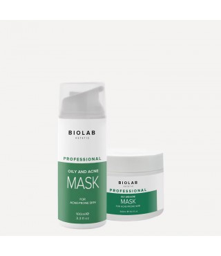 BIOLAB Estetic Маска себорегулююча з Каоліном Oily and Acne Mask, 100 мл